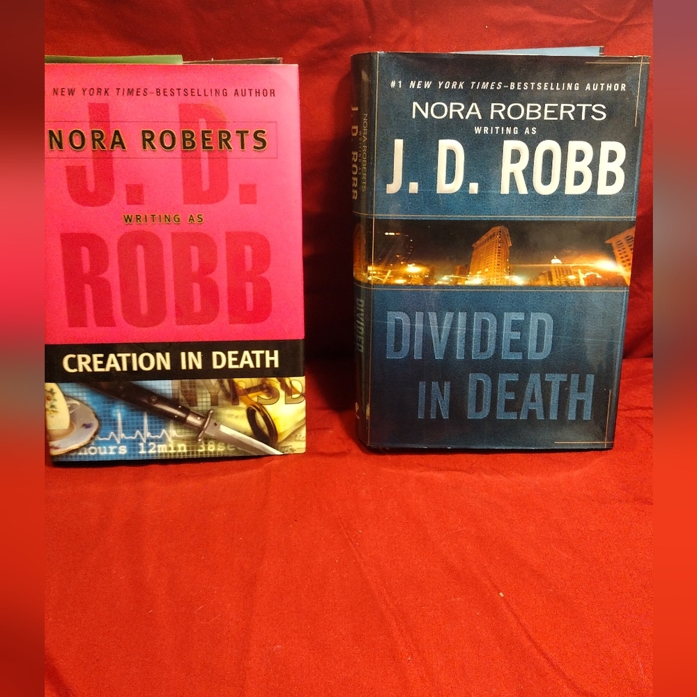 2 Nora Roberts as J.D. Robb Death Series Novels